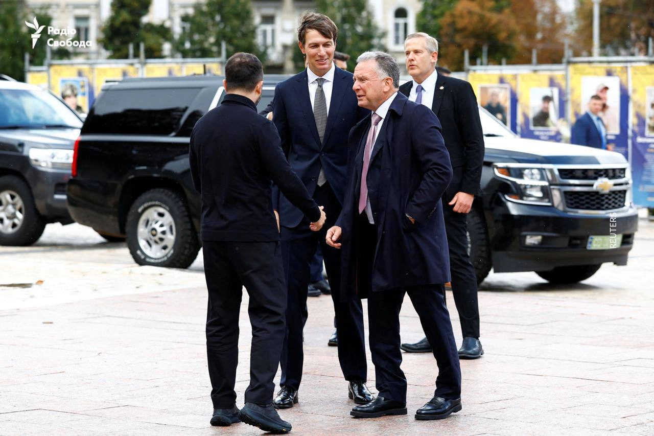 Emisarii lui Trump și Volodimir Zelenski la Kiev