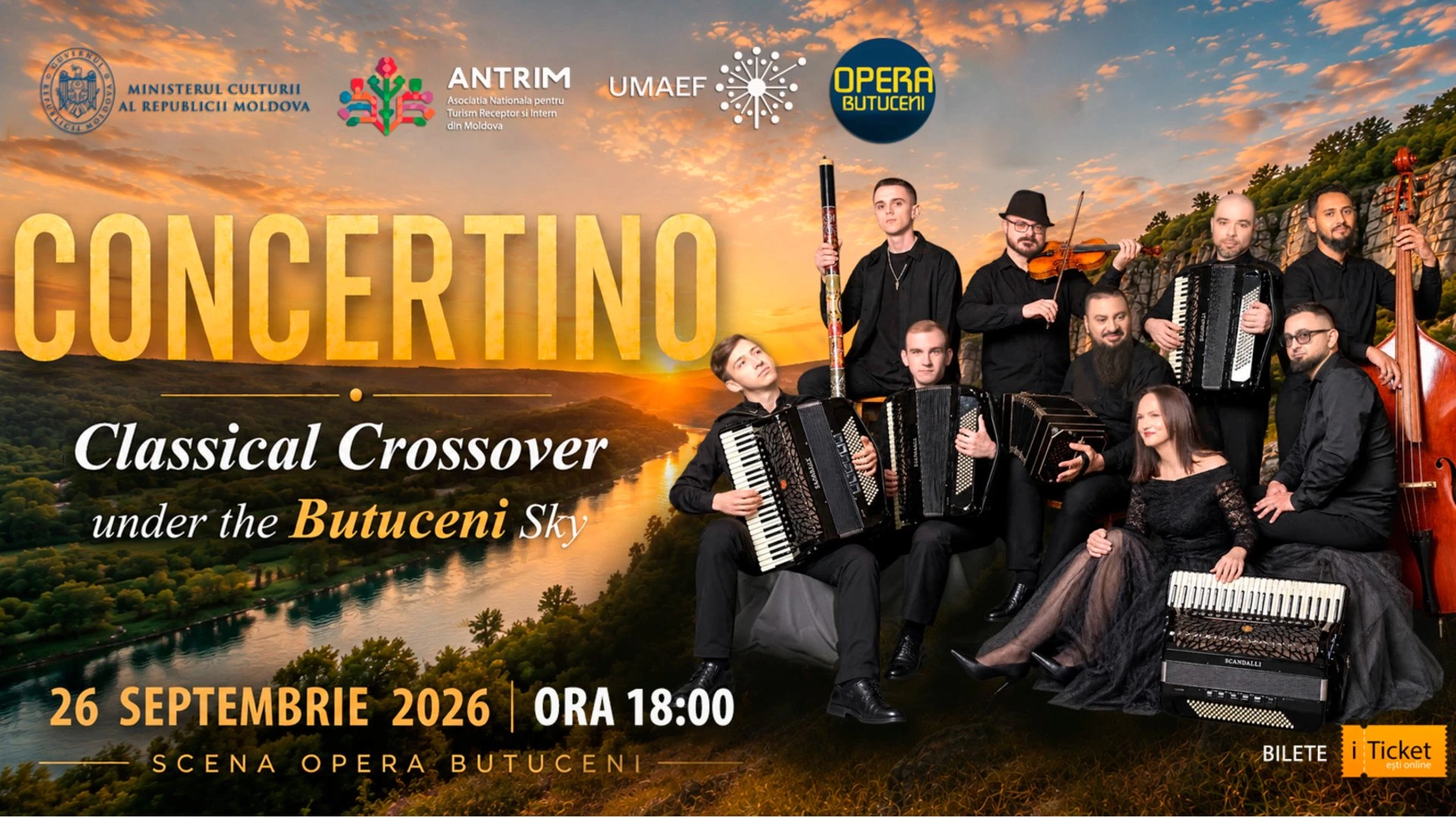 CONCERTINO - Classical Crossover under the Butuceni Sky
