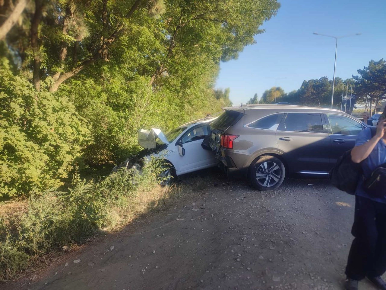 Accident în capitală