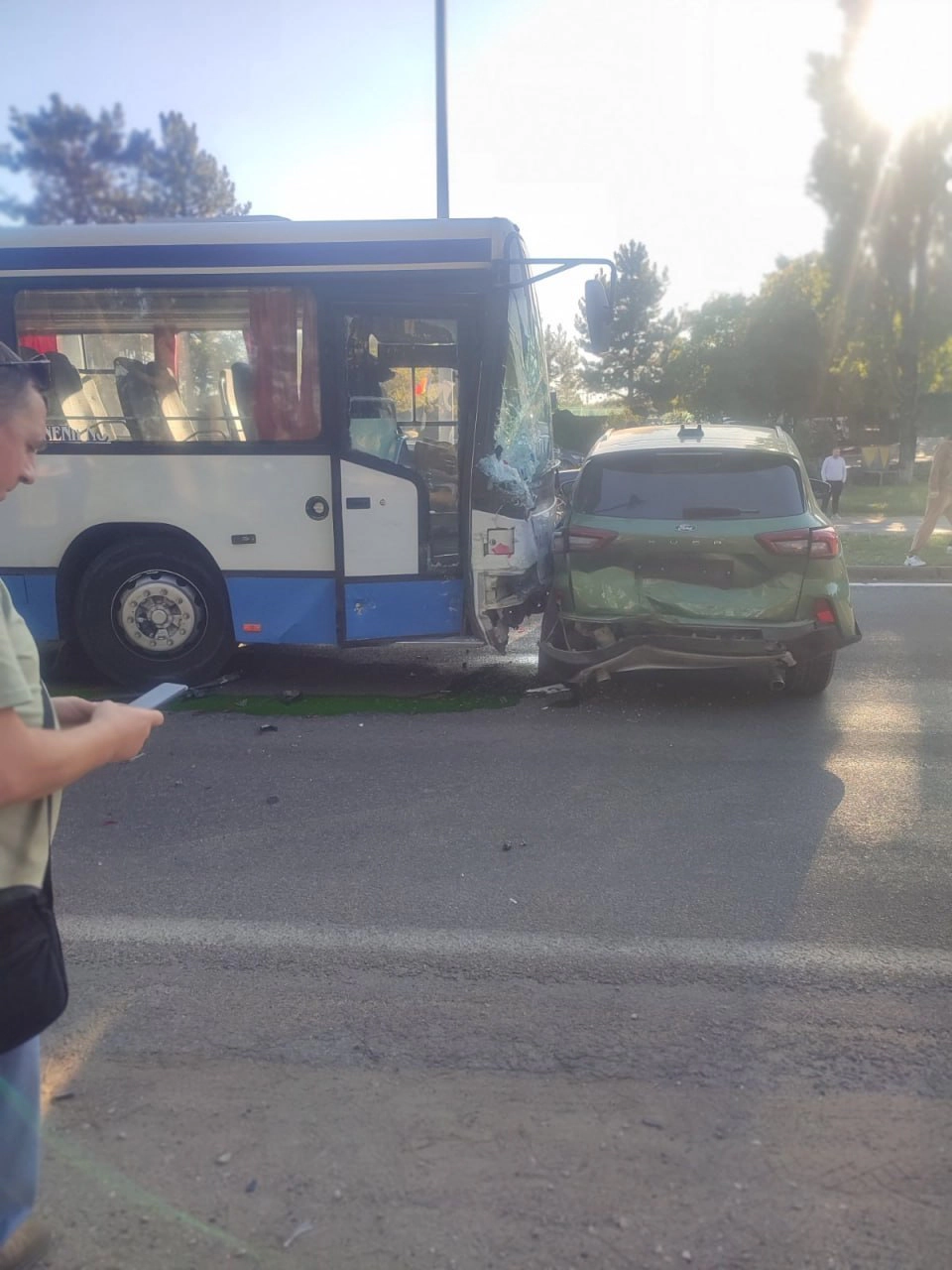 Accident în capitală