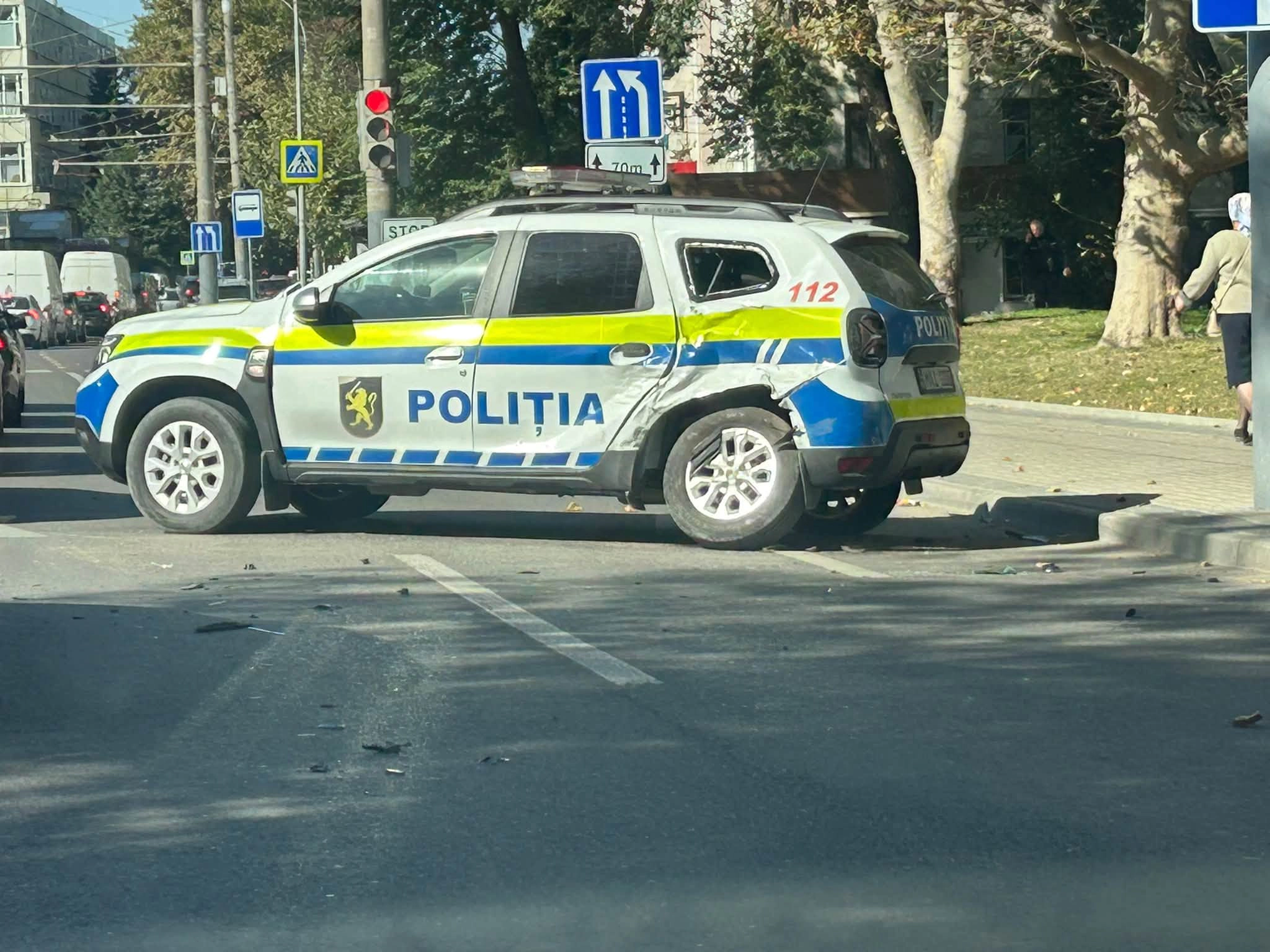Accident  în capitală