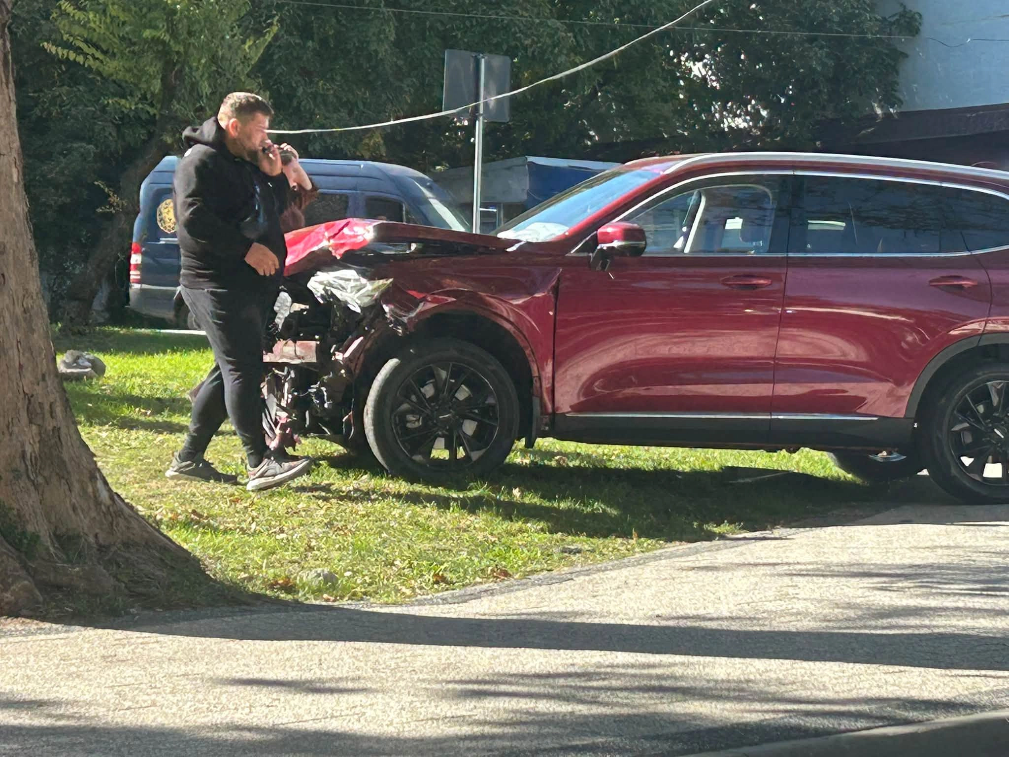 Accident în capitală