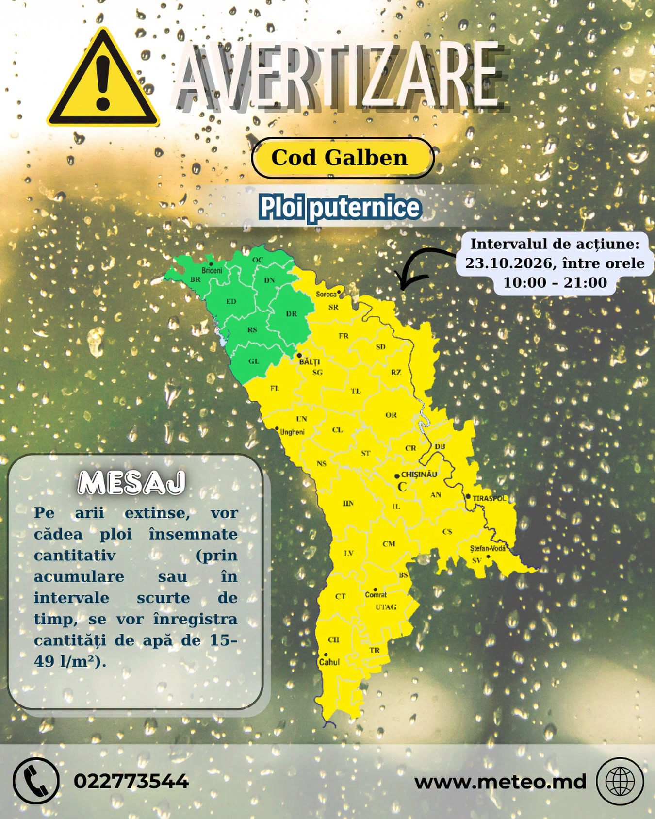avertizare