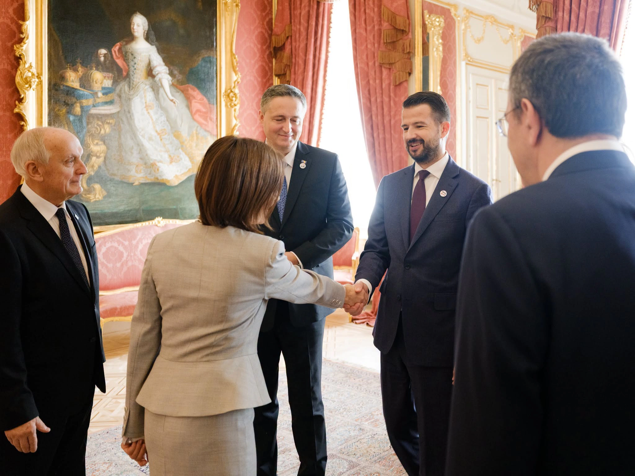 Maia Sandu în Ungaria