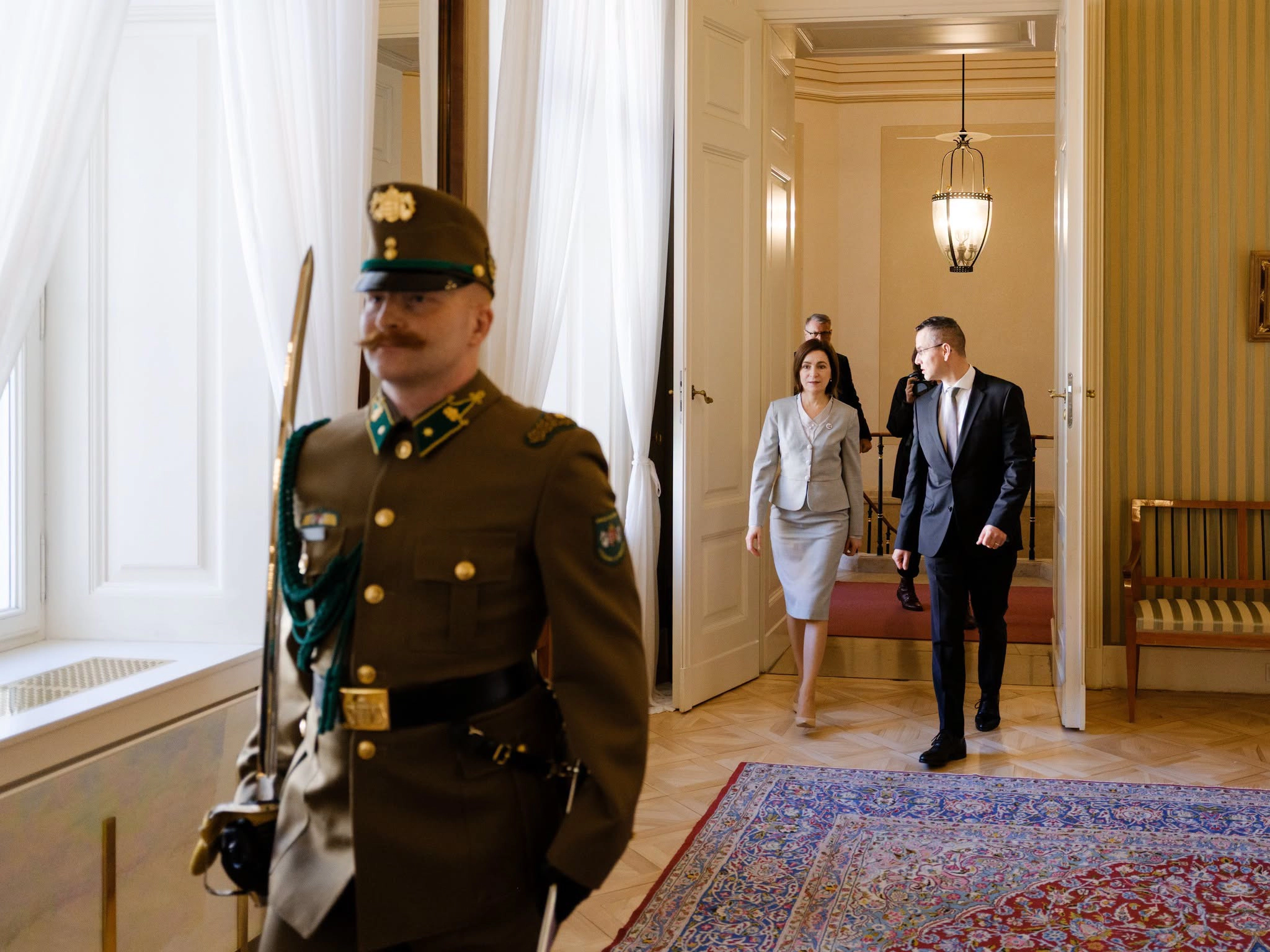 Maia Sandu în Ungaria