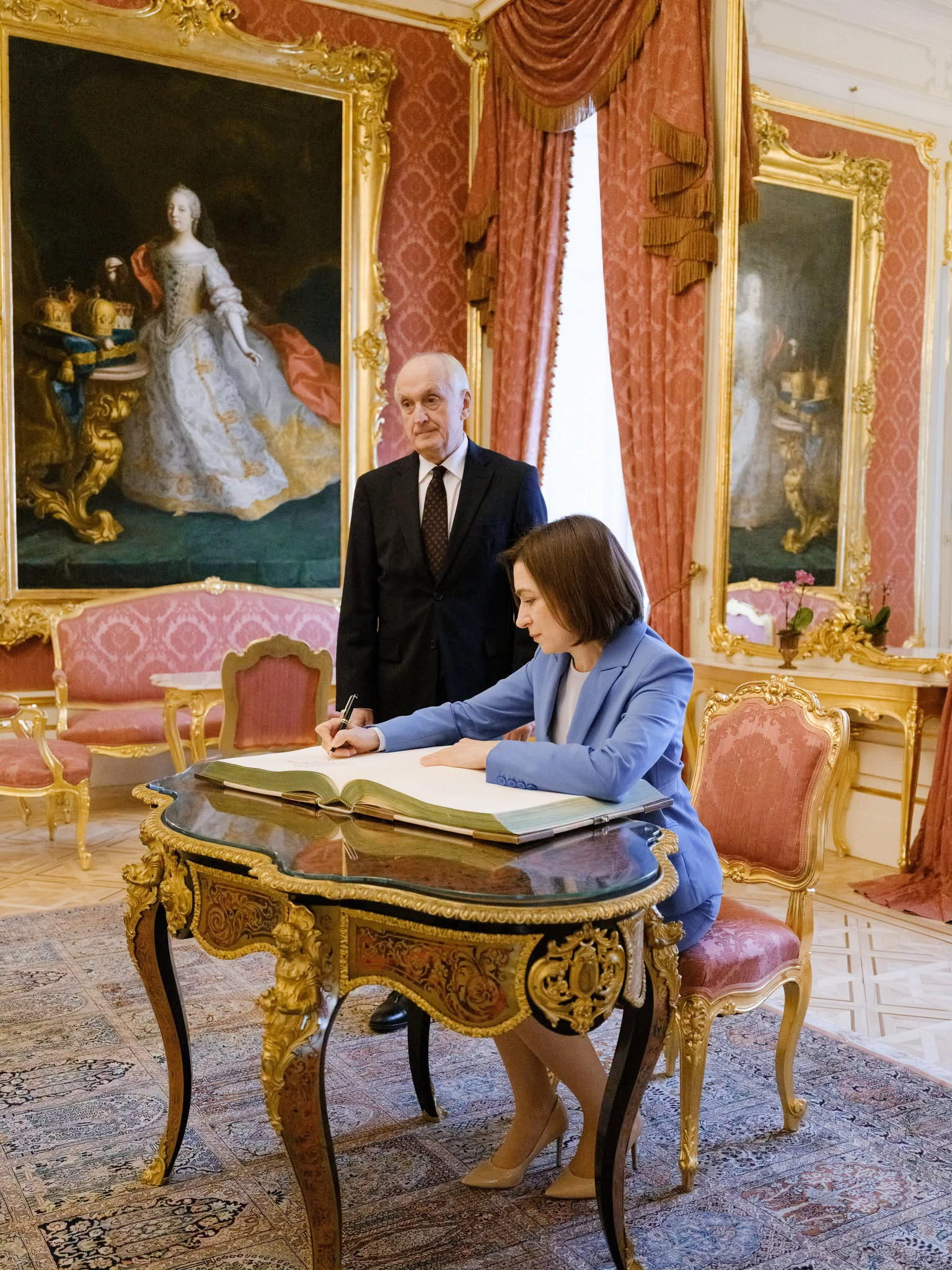 Maia Sandu la Budapesta