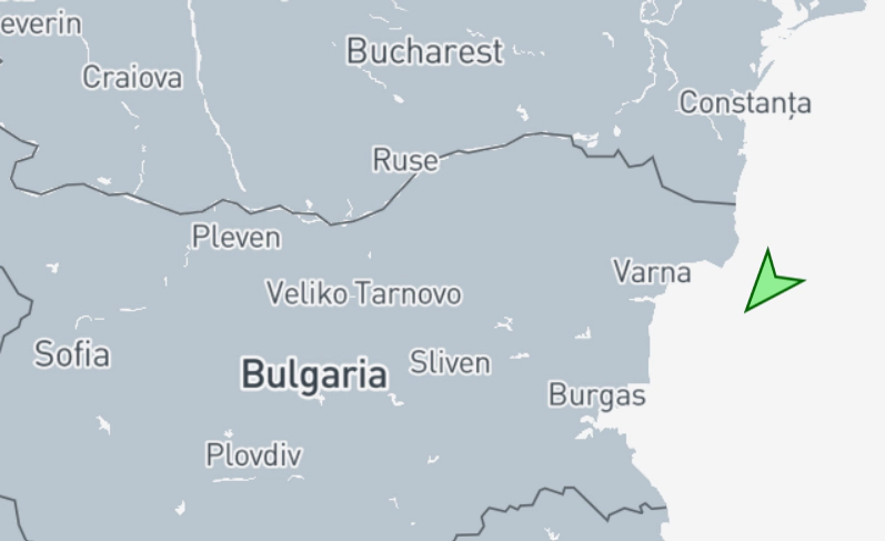 Imagine de pe hartă