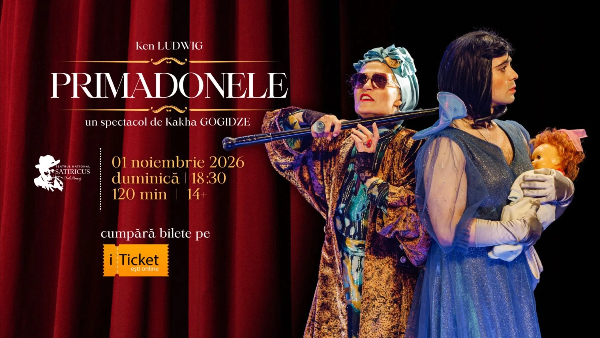 Premieră! PRIMADONELE de Ken LUDWIG 